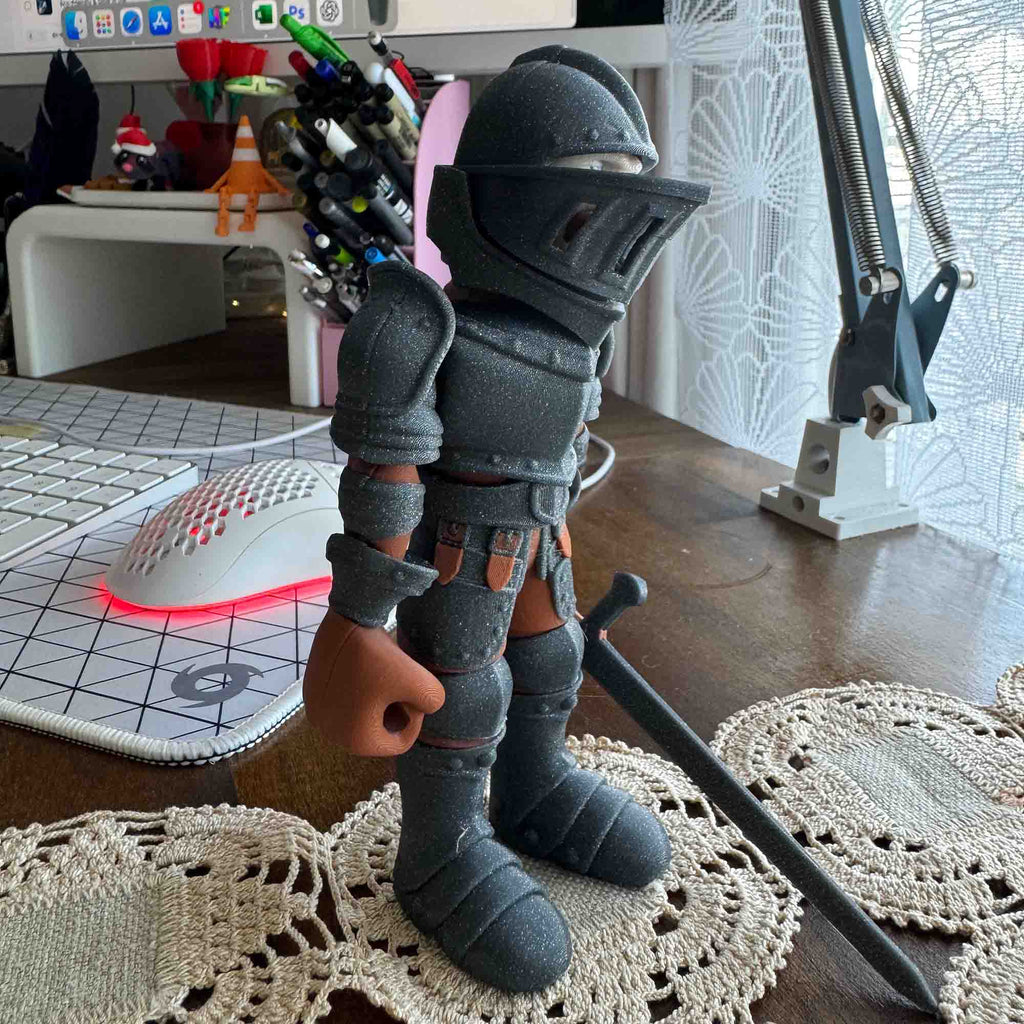 Sir Dunklehelm – The Silent Sentinel of the Realm