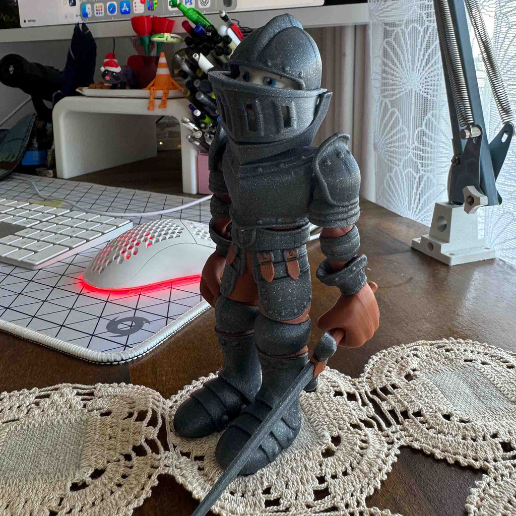 Sir Dunklehelm – The Silent Sentinel of the Realm