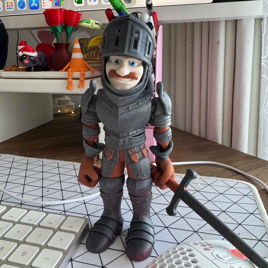 Sir Dunklehelm – The Silent Sentinel of the Realm