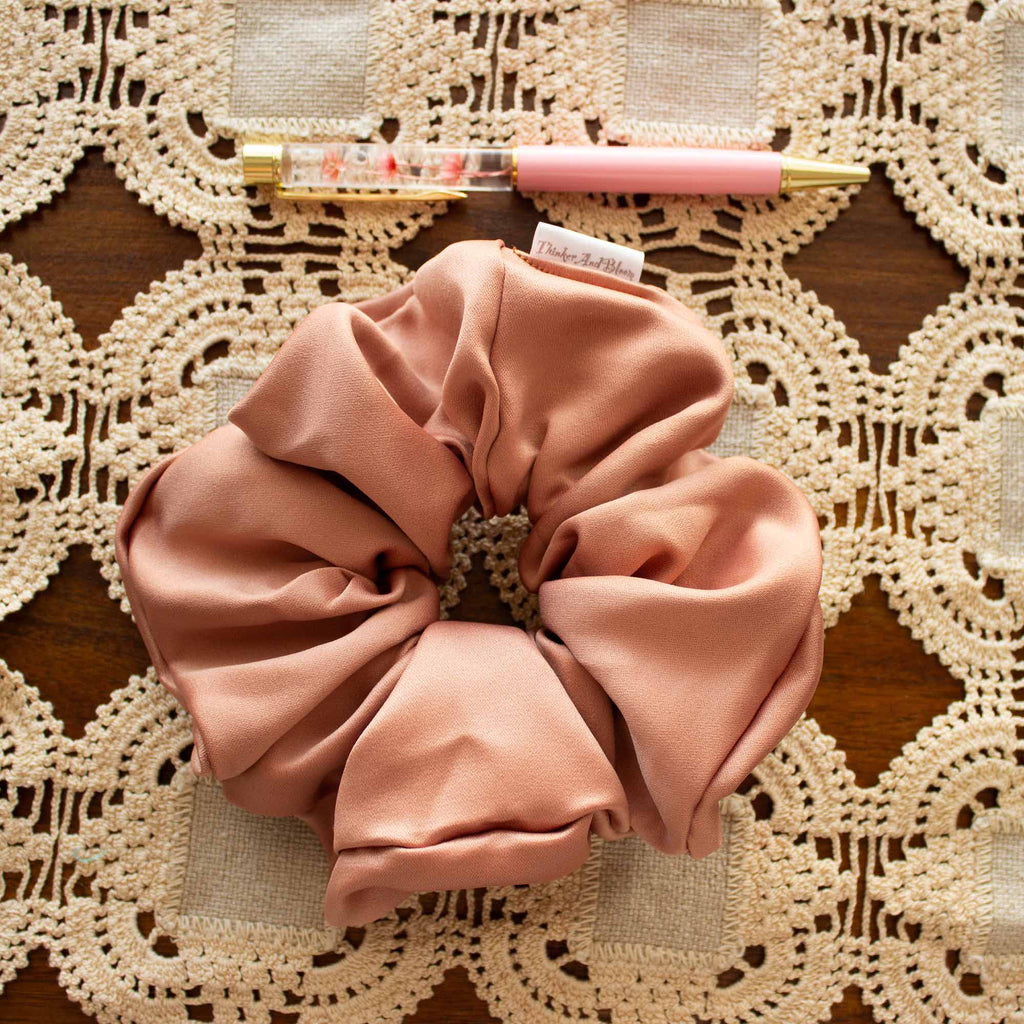Latte Glow Scrunchie