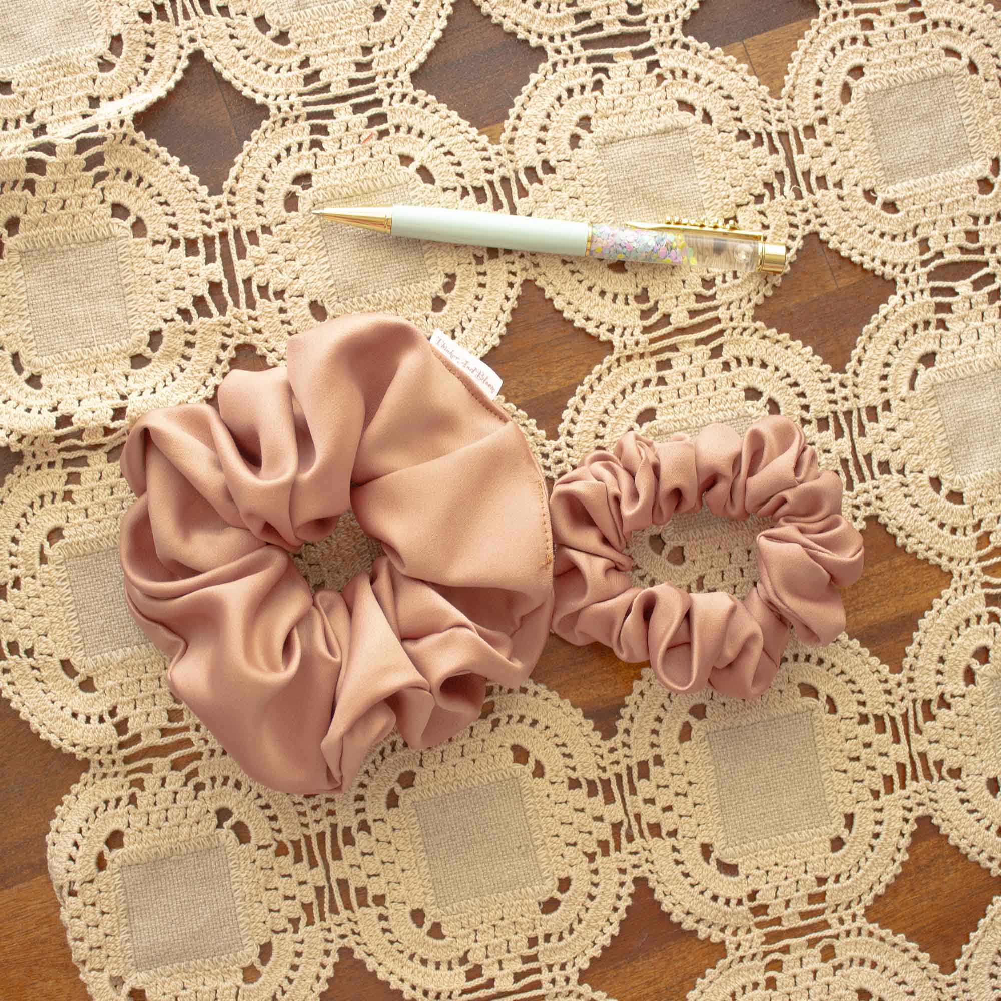 Latte Glow Scrunchie