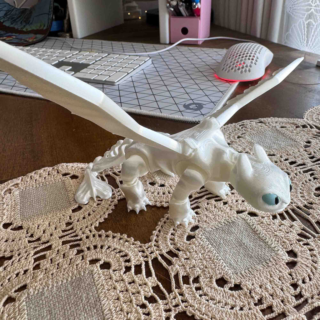 Light Fury – The Enchanting Sky Spirit of the Hidden World