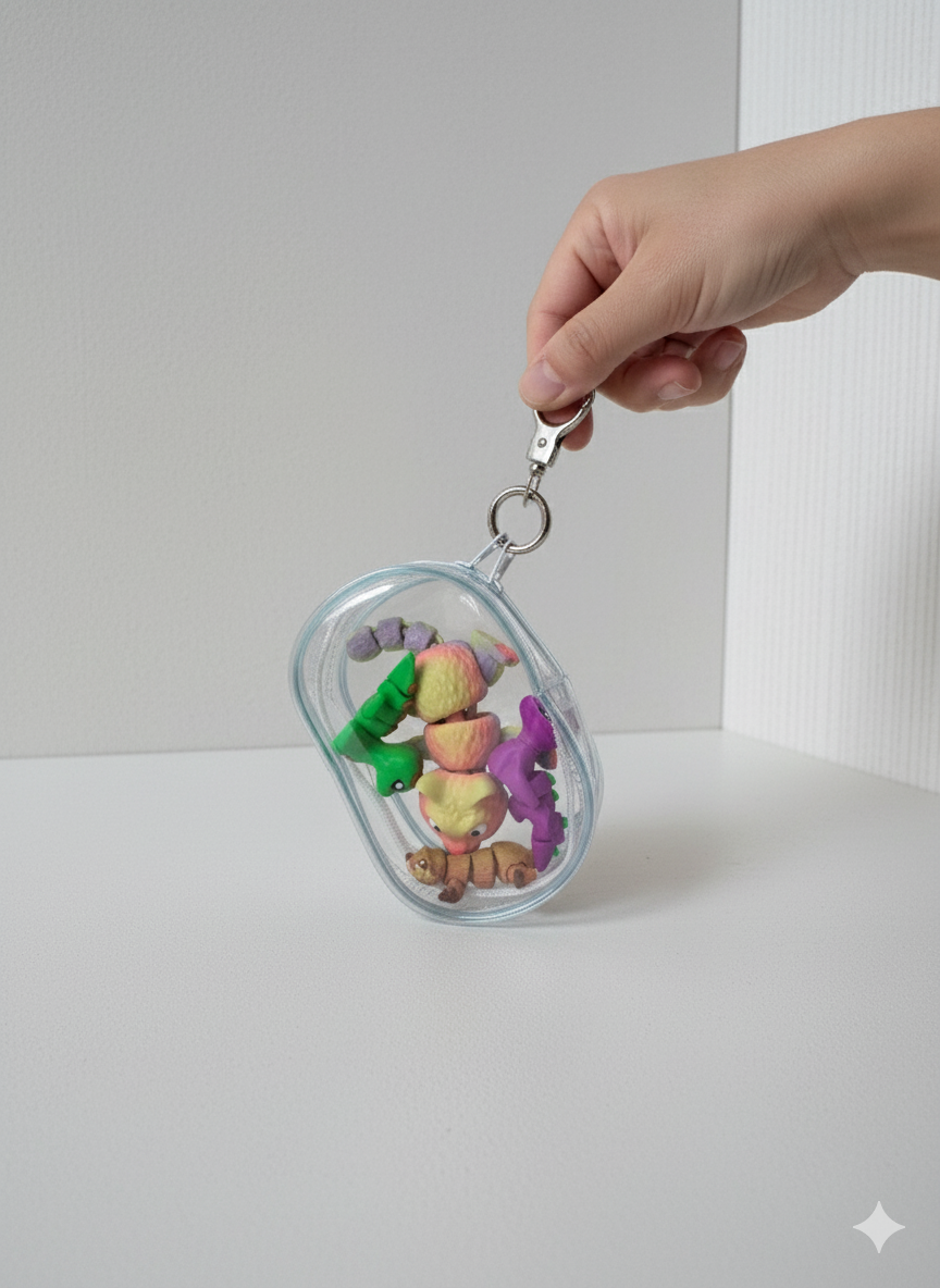 Mini Creatures On-the-Go Capsule - Pack of 4
