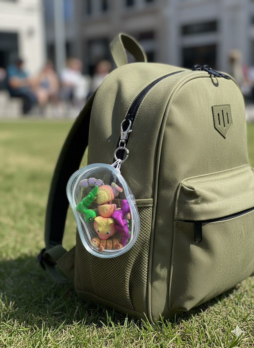 Mini Creatures On-the-Go Capsule - Pack of 4