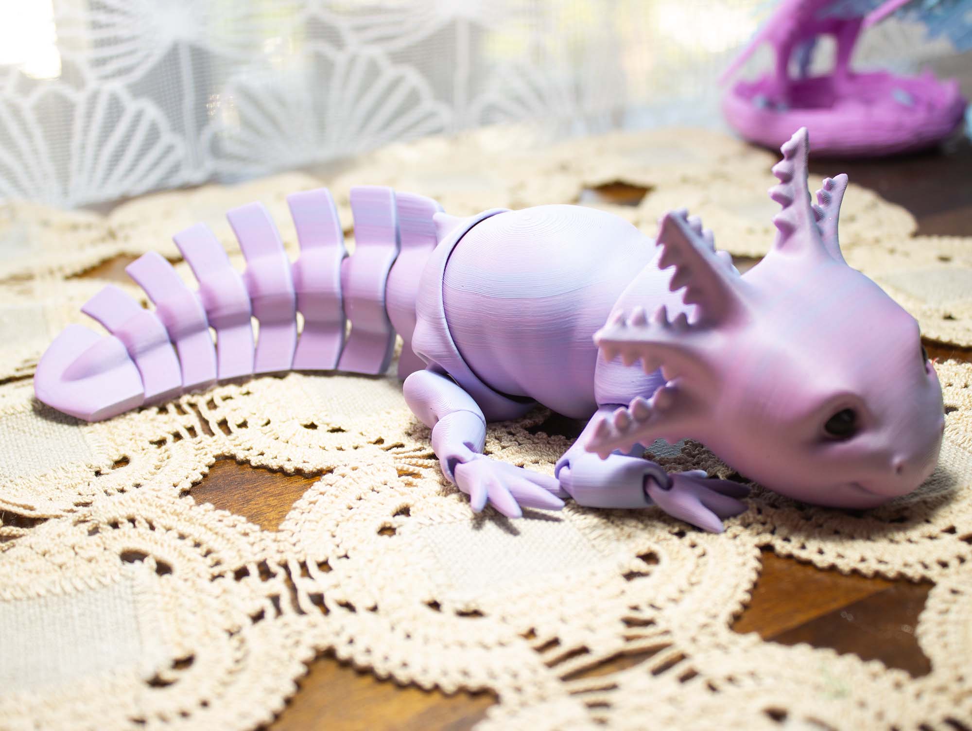 Mochi the Axolotl – The Smiling Swimmer of Serene Vibes