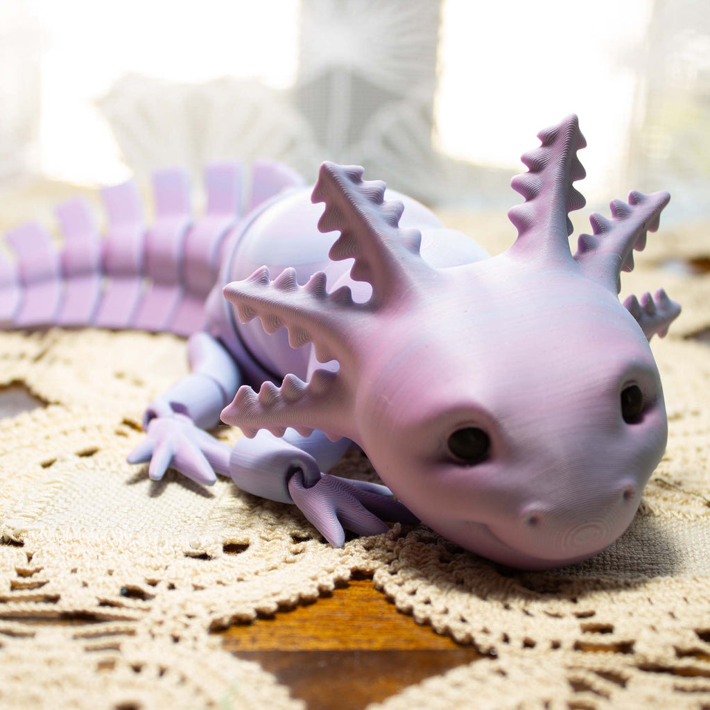 Mochi the Axolotl – The Smiling Swimmer of Serene Vibes