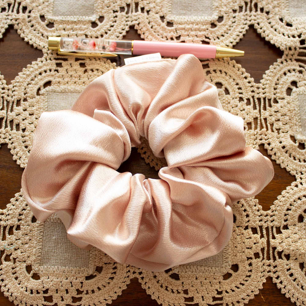 Pink Blush Scrunchie