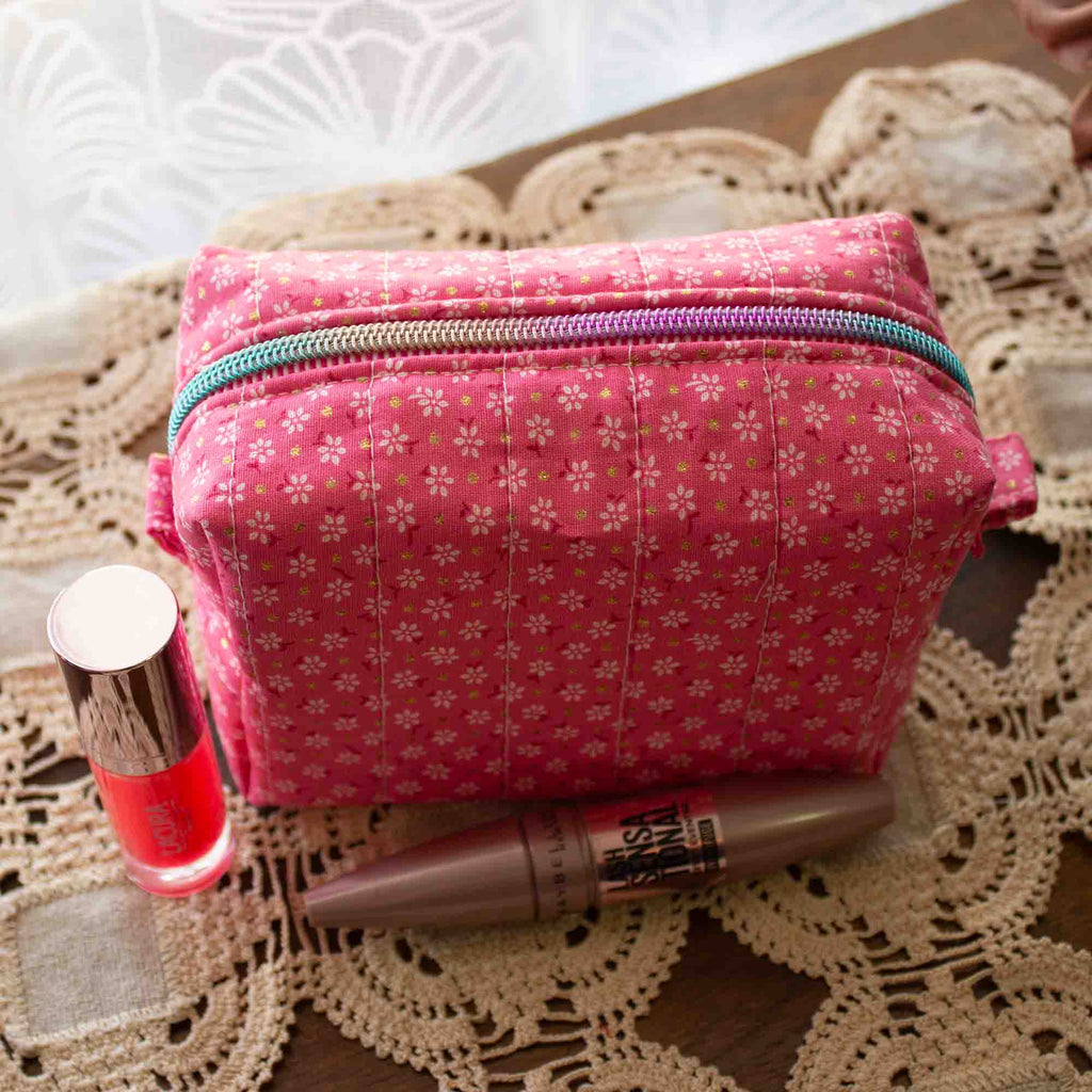 Golden Petal Box Bag