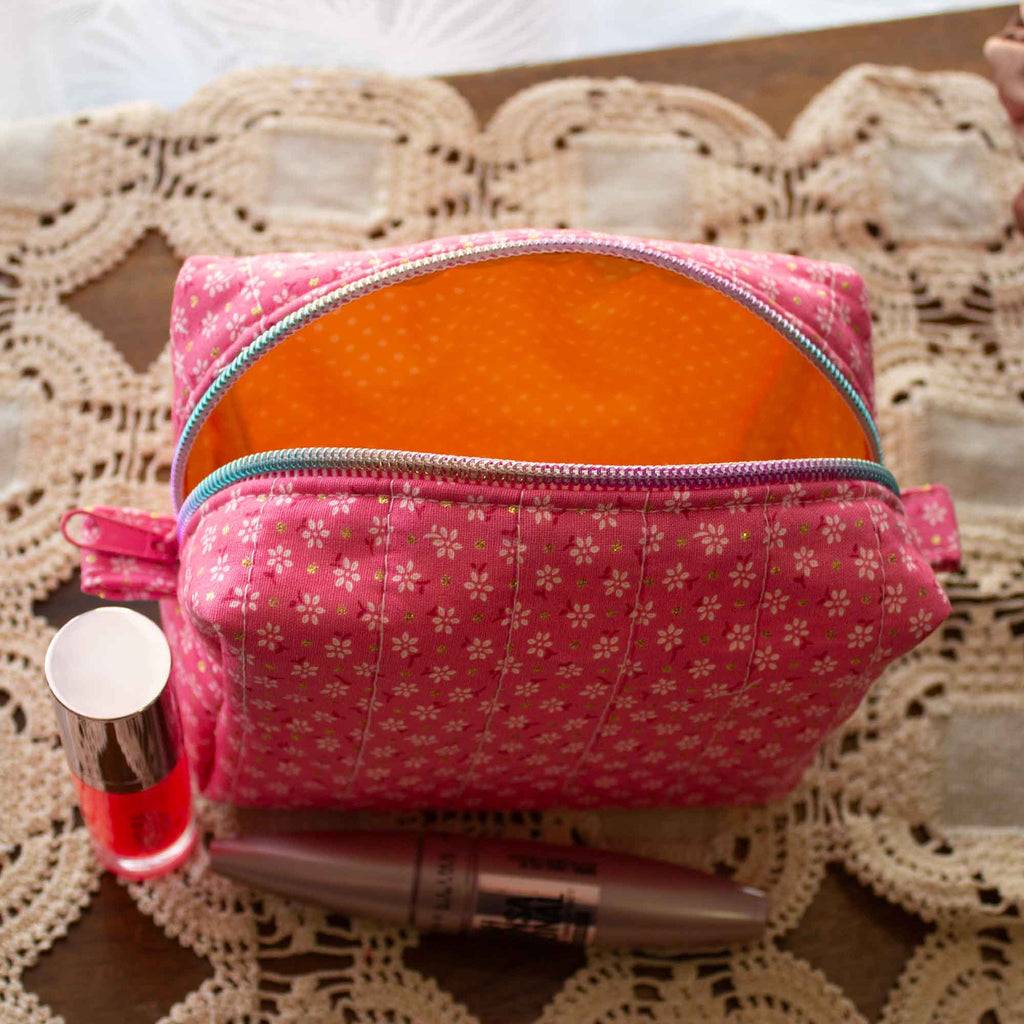 Golden Petal Box Bag