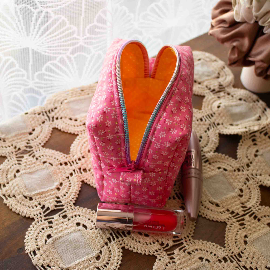 Golden Petal Box Bag