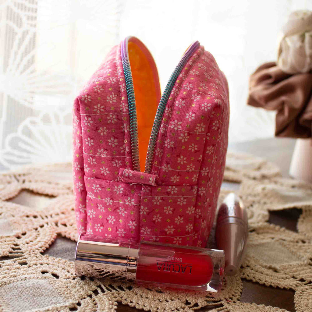 Golden Petal Box Bag