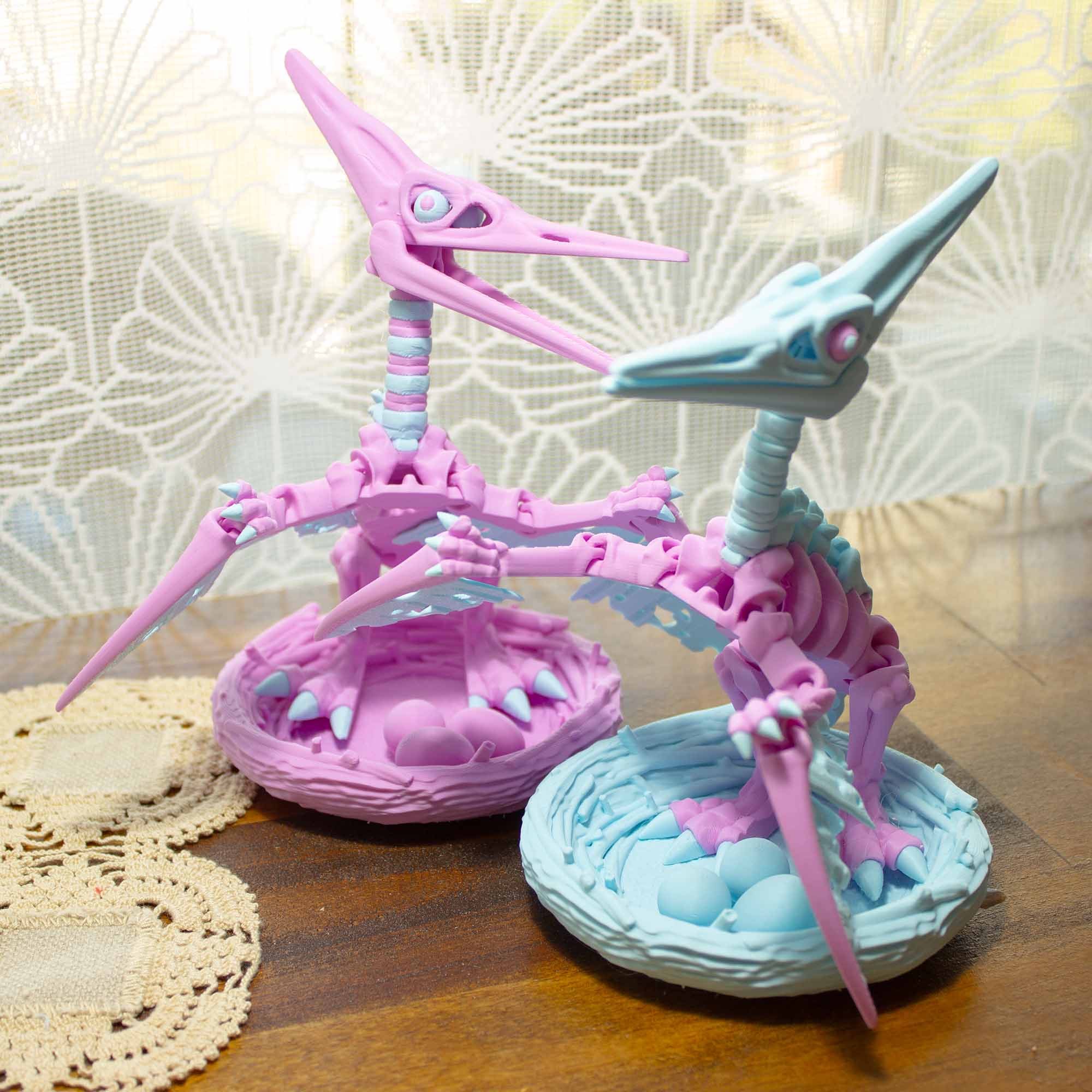 PteraPop_The_Skeleton_Pteranodon - Desk Pall Articulated Toy