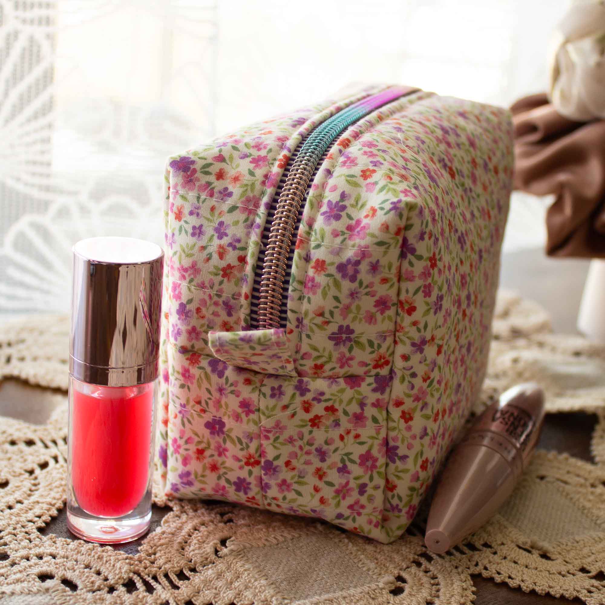 Lavender Field Box Bag