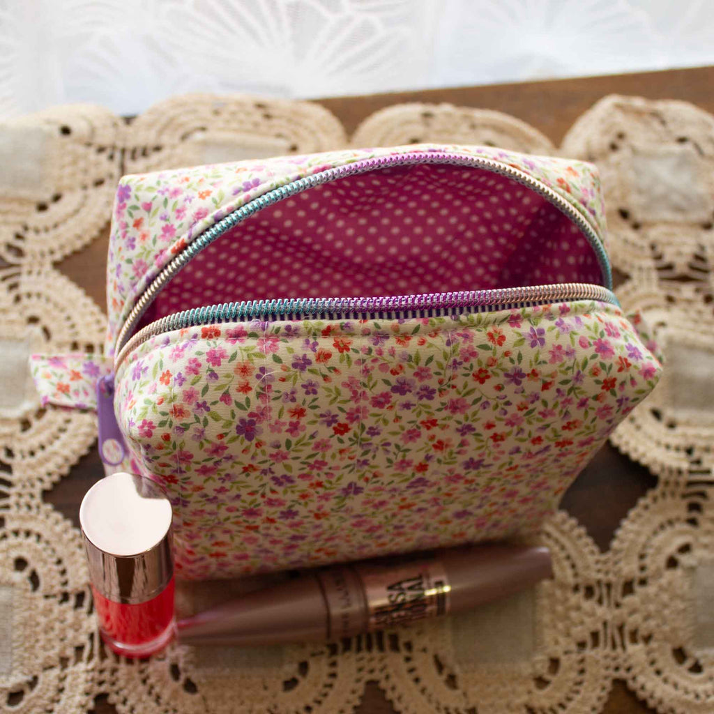 Lavender Field Box Bag