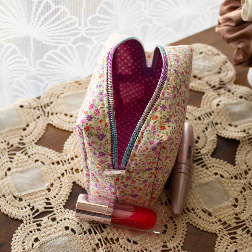 Lavender Field Box Bag