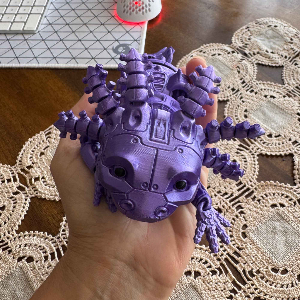 Axotron – The Axolotl Defender of the Digital Depths