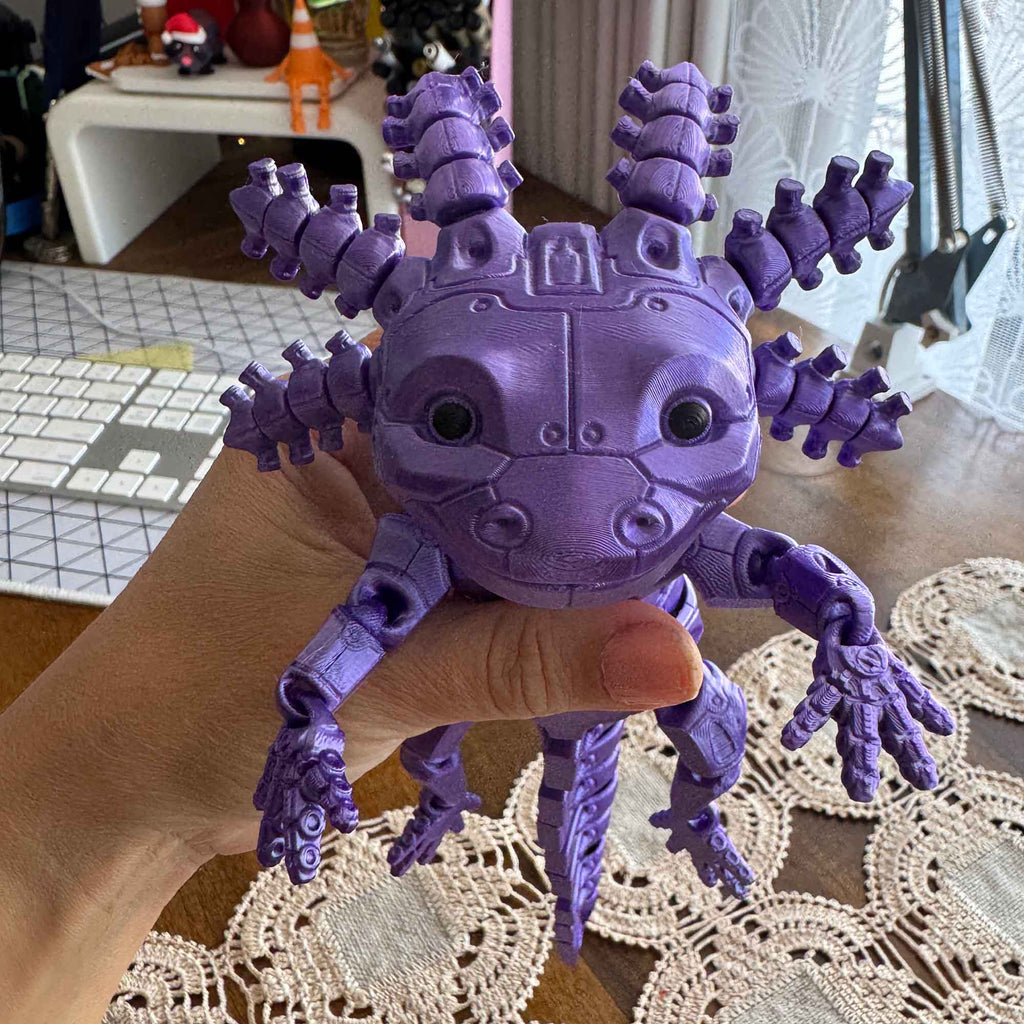 Axotron – The Axolotl Defender of the Digital Depths