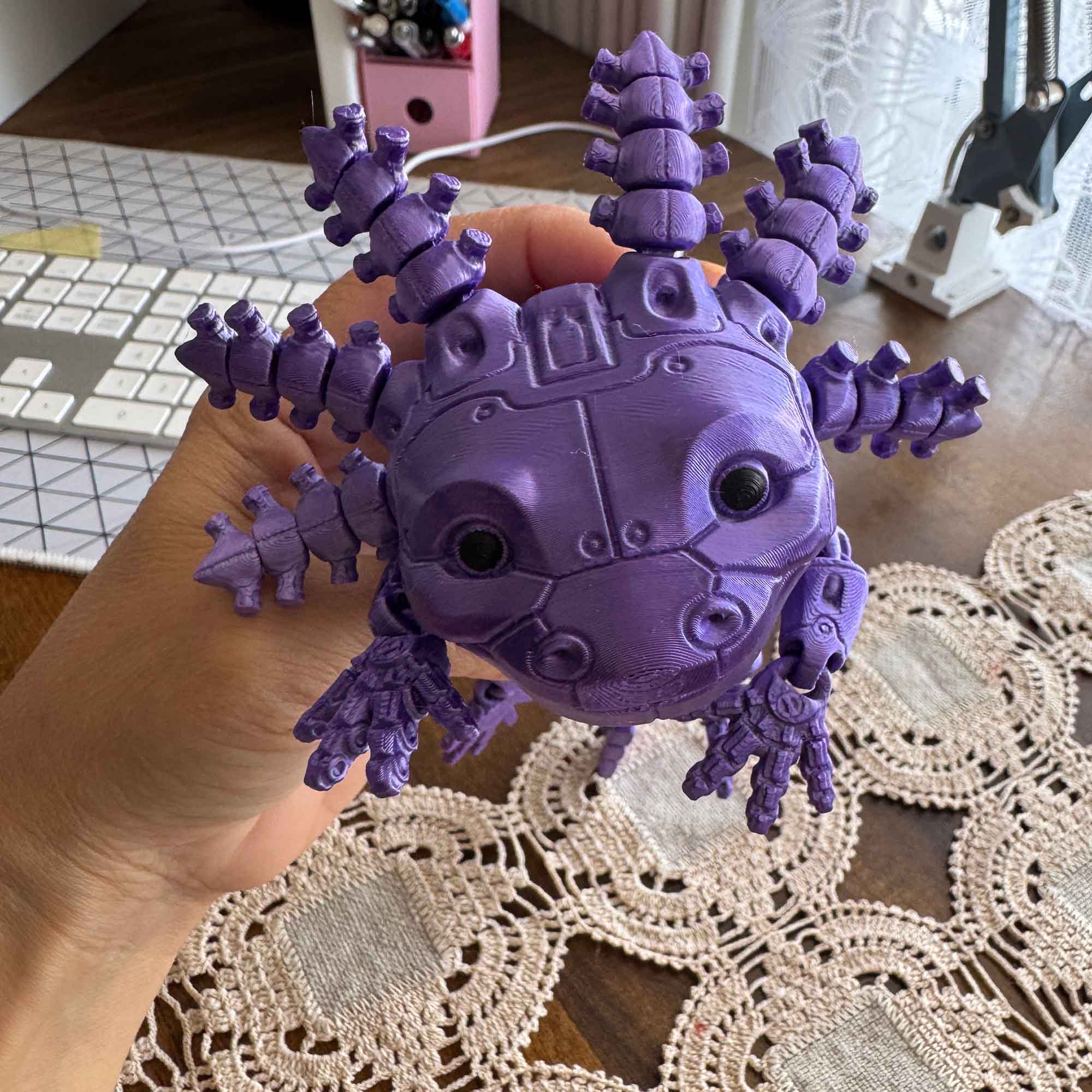 Axotron – The Axolotl Defender of the Digital Depths