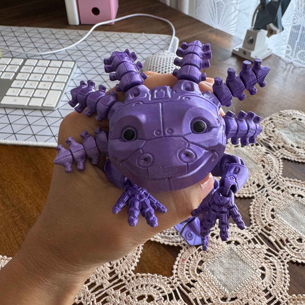 Axotron – The Axolotl Defender of the Digital Depths