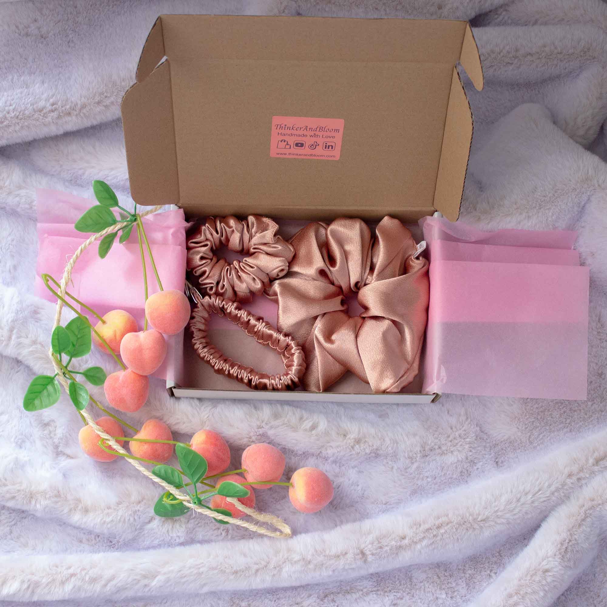 Scrunchie Gift Trio – Thoughtful, Useful &amp And Beautiful Bundle Set