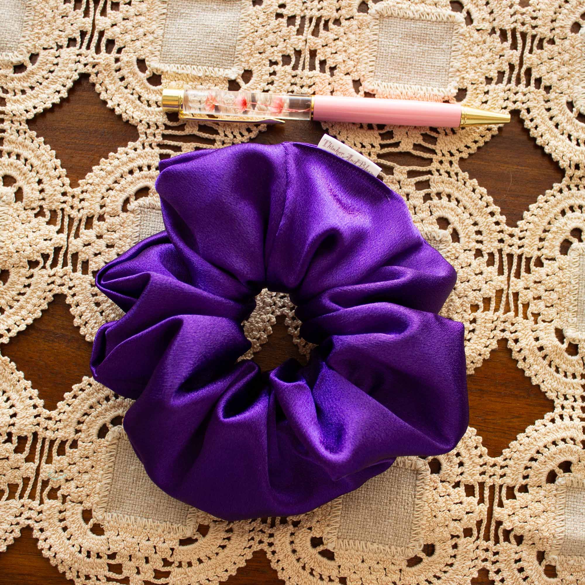 Royal Bloom Scrunchie