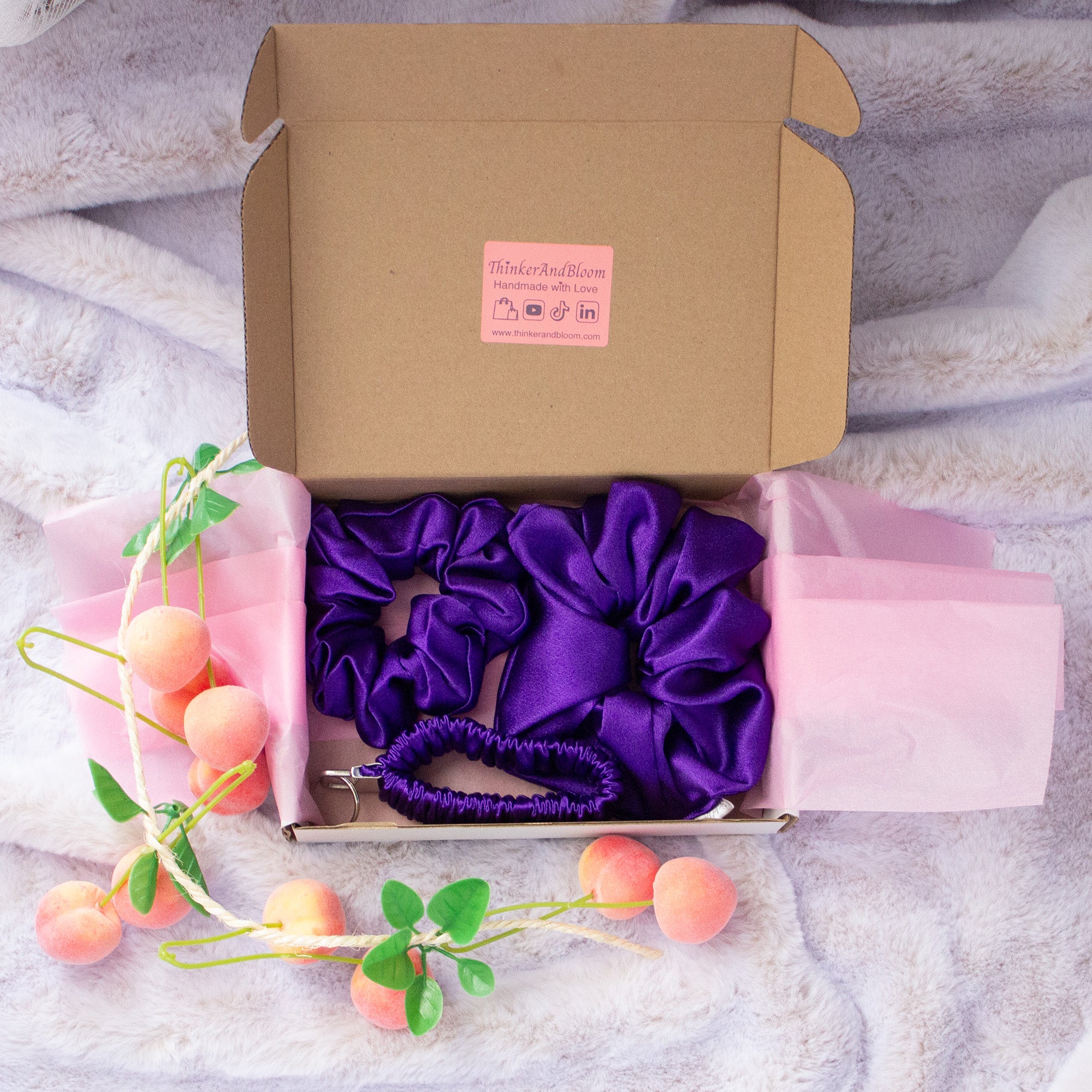 Scrunchie Gift Trio – Thoughtful, Useful &amp And Beautiful Bundle Set