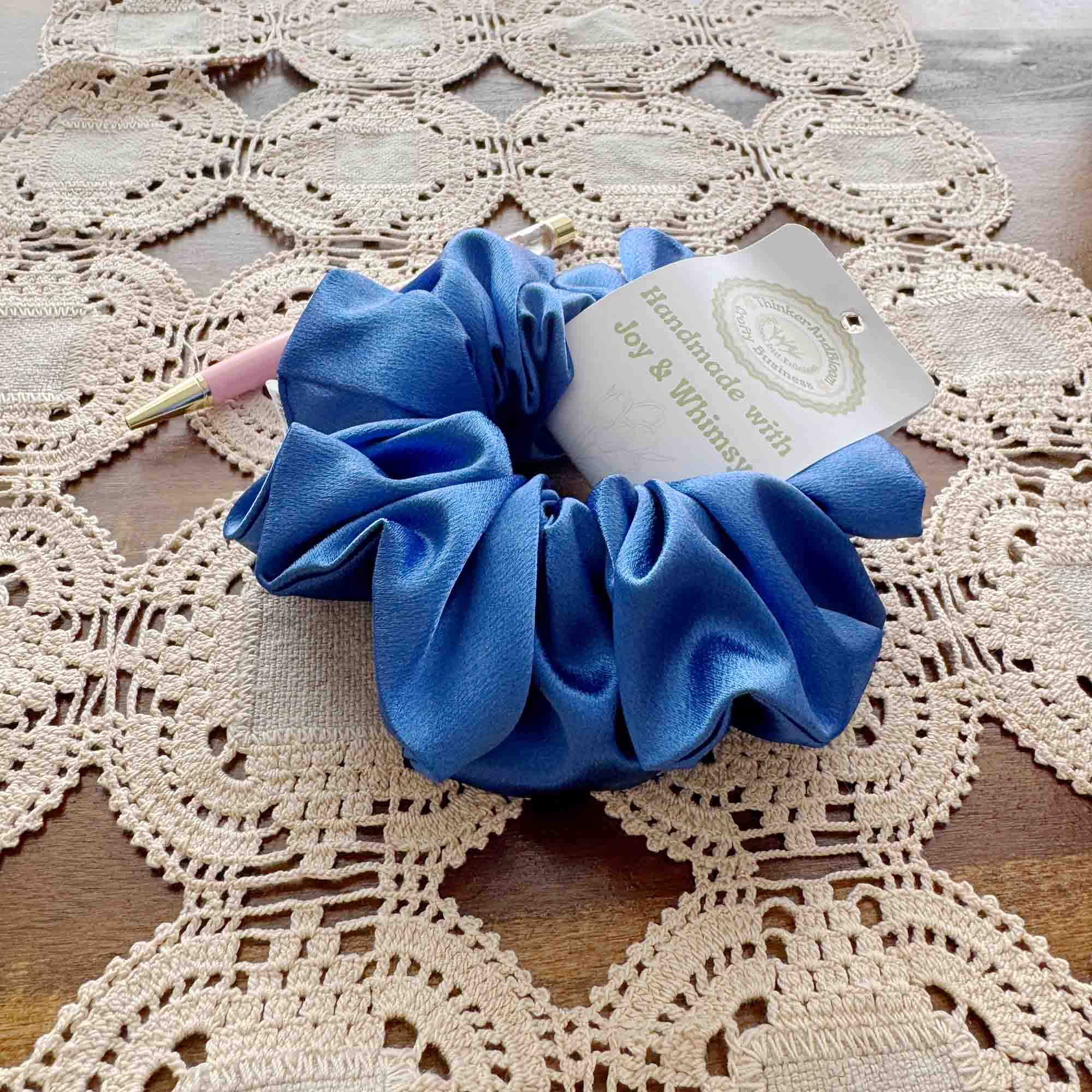 Royal Blue Scrunchie