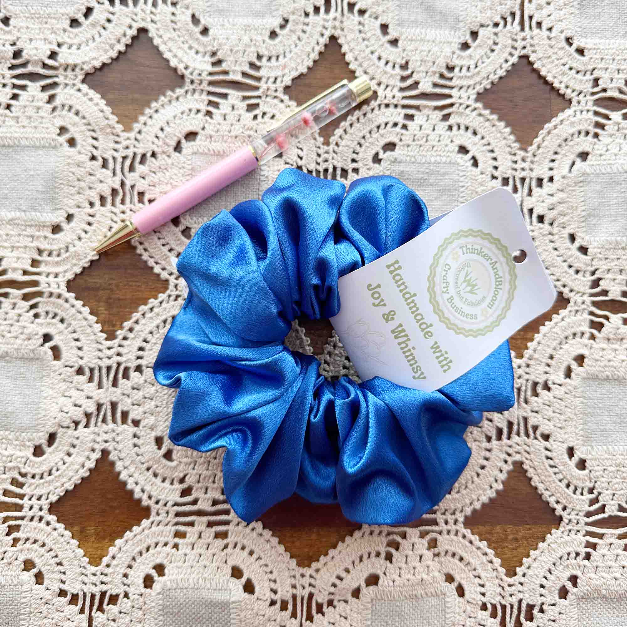 Royal Blue Scrunchie