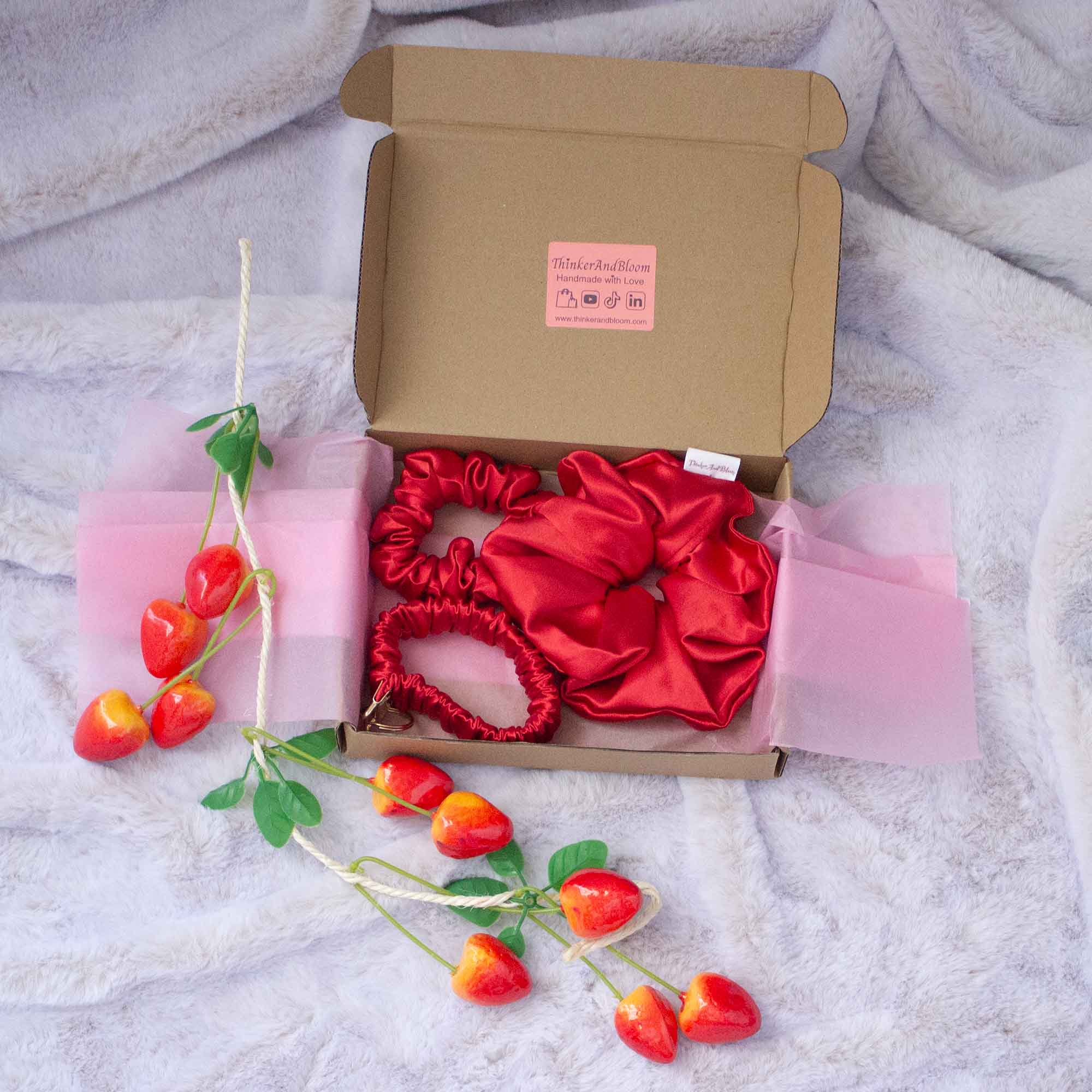 Scrunchie Gift Trio – Thoughtful, Useful &amp And Beautiful Bundle Set