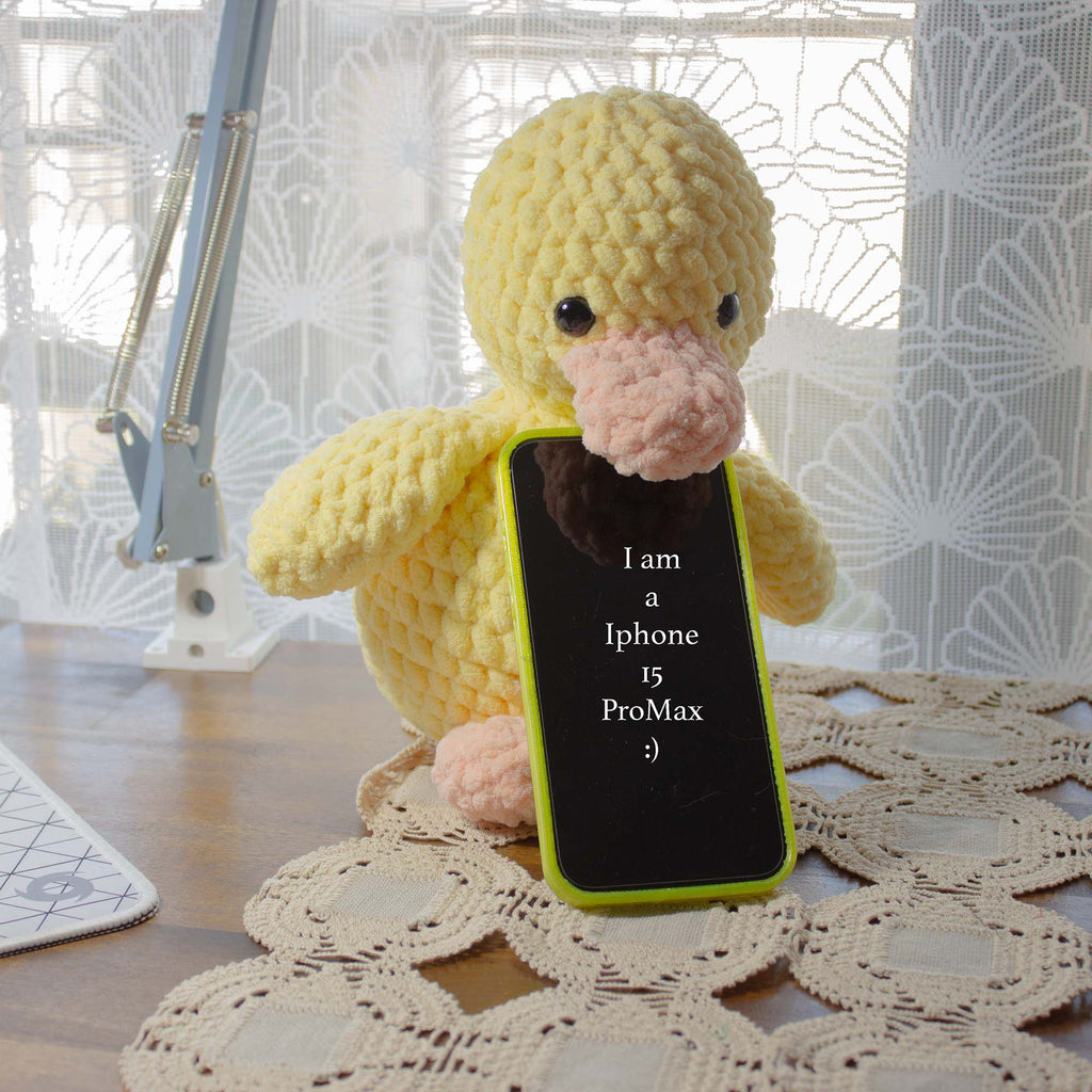 Snugglebill_The_Duck - Handmade Amigurumi Plushie