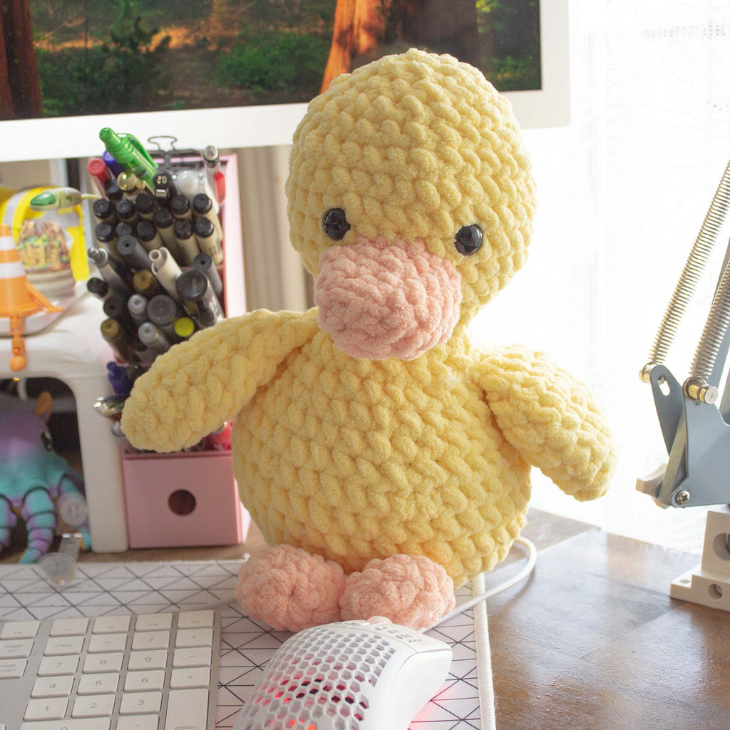 Snugglebill_The_Duck - Handmade Amigurumi Plushie