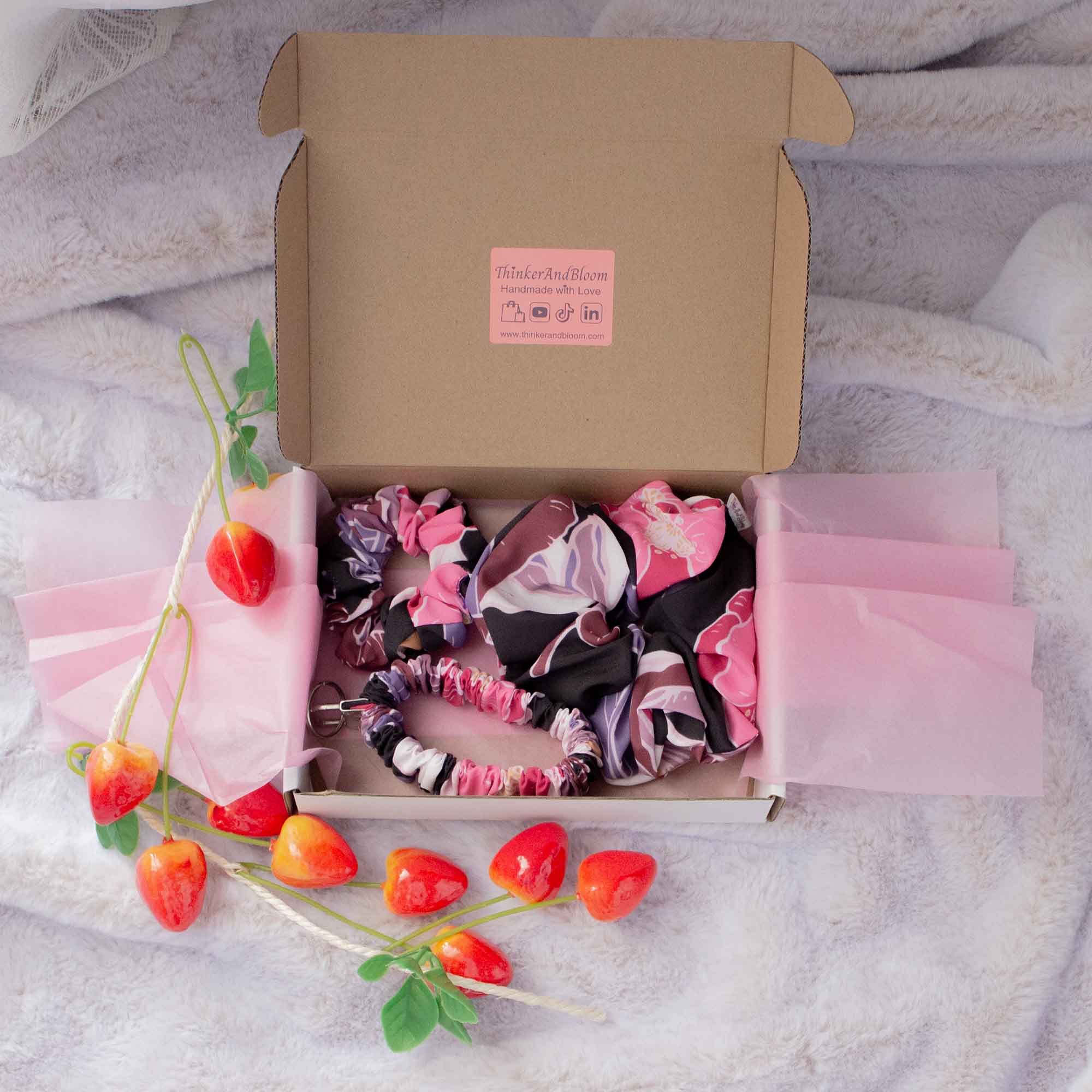 Scrunchie Gift Trio – Thoughtful, Useful &amp And Beautiful Bundle Set